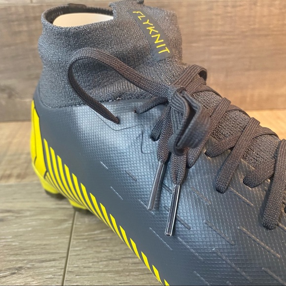 Nike Superfly 6 Pro FG Soccer ‘Grey Opti Yellow’ - Picture 6 of 6
